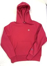 Champion Reverse Weave Dark Pink Women s Hoodie Sz M