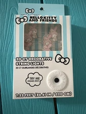 Hello Kitty and Friends Decorative String Lights Battery Power Sanrio NIB