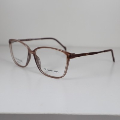 Stepper SI-30231 F110 Brown Full Rim Titanium Eyeglasses Frames 54-14-135mm