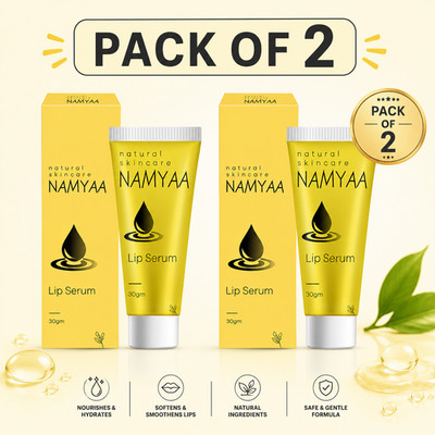 Namyaa Natural Lip Lightening Balm Serum 30g x2 Moisturizing Brightening Care