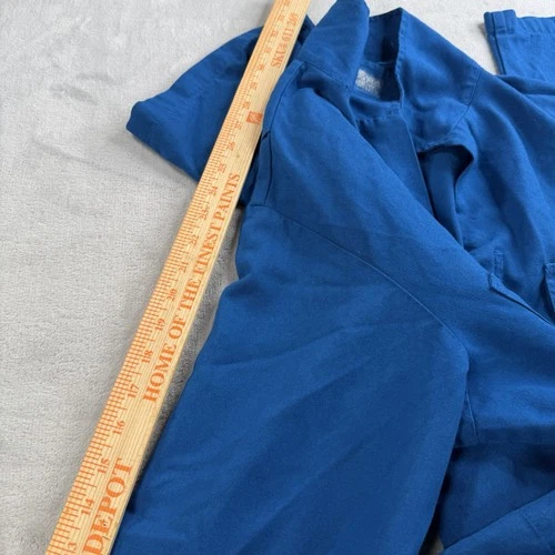 Workrite FR Nomex Coveralls Mens 48R Blue Flame Resistant Workwear HRC1 image 5