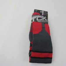 TCK Socks Men's Dark Gray/Red New with Tags