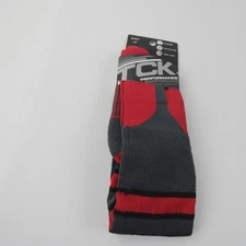 TCK Socks Men's Dark Gray/Red New with Tags