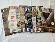 Lot x 8 Piecework Magazines 1998 2001 2003 2004 2006 2009 2016