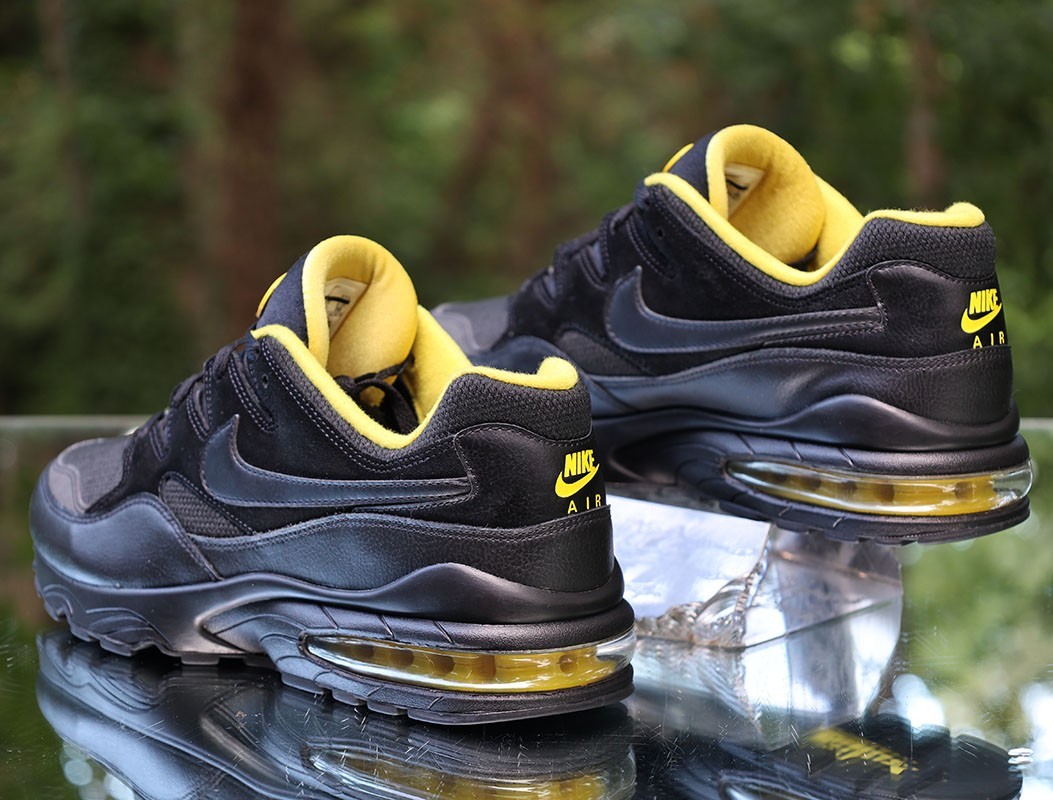 Nike Air Max 94 Black Tour Yellow Men's Size 12 Custom AV8197-002