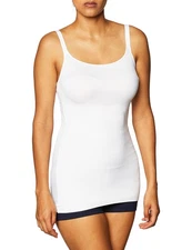 Maidenform Shapewear Camisole White Smoothtec Nylon, Large