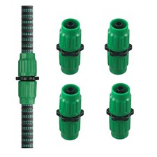 1/4x Expandable Garden Hose Repair Kit Hose Connector Fitting for 5/8" 3/4" Hose