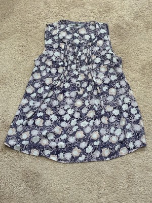 Daniel Rainn Womens Shirt Size Medium Multicolor Floral Print 1/2 Button Flowy