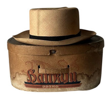 The KLEINHANS Co. 1940-1950 Vintage Panama Hat With Box Made in USA