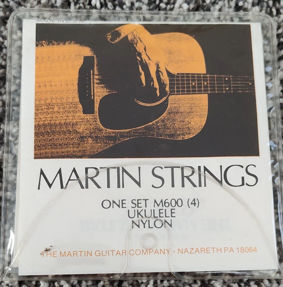 2 Vintage Sets Martin Strings Ukulele Nylon Baritone M630 & M600 Folk music - Image 3 of 4