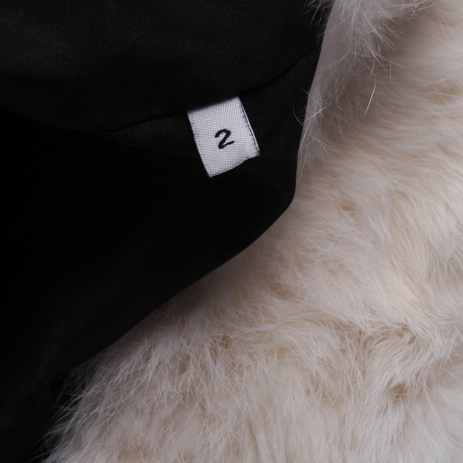 Sandro Paris Ladies Coat Size 2 / M Rabbit Fur M9317H image 5