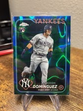 2024 Topps Chrome RA-JDZ Jasson Domínguez RC Lava Lamp Aqua Refrac /175