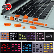 16Pcs Universal Laptop Anti Dust Plugs Silicone Port Protector USB Cover