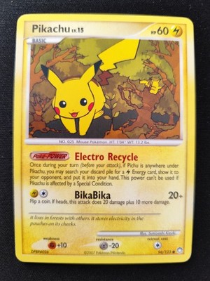 Pokemon Karte PSA BGS VINTAGE PIKACHU lv. 15 94/123 Selten Old ENG Set SCHÄTZE NEBEL