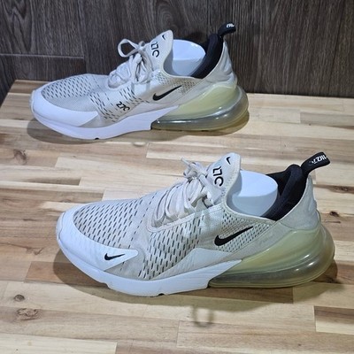 Nike Air Max 270 White Black AH8050-100 Men's Size 13 Running Sneakers