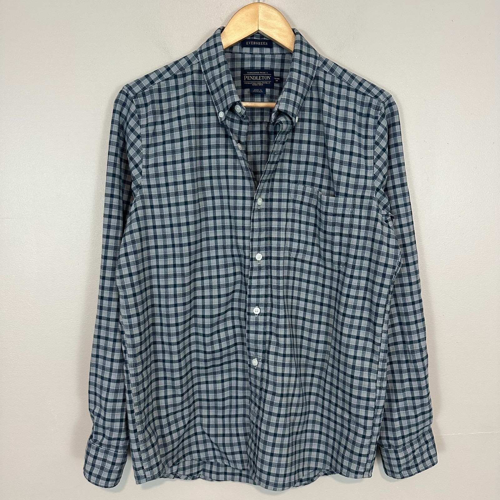 Pendleton Evergreen Flannel Shirt Multi Plaid Woo… - image 2