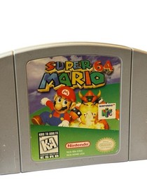 Super Mario 64 Nintendo 64 N64 Authentic Game Cartridge Only Tested