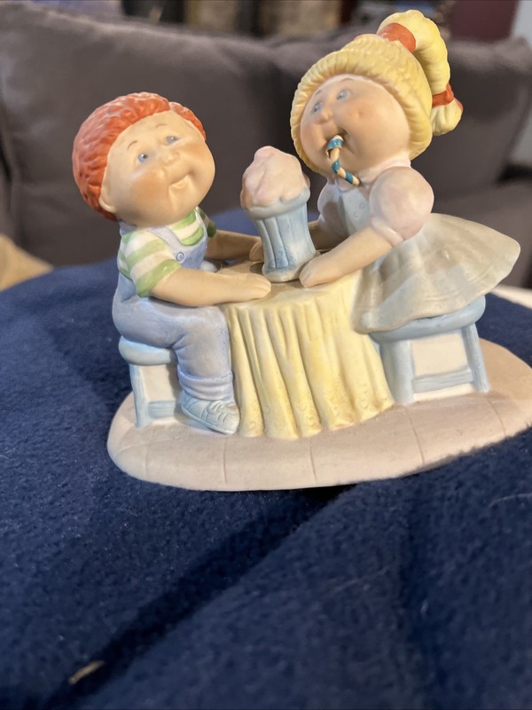 Cabbage Patch Kids Fountain Figurine Special Thoughts For Special People 1984