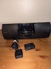Used SiriusXM SXSD2 Portable Speaker Dock System Antenna Power Tested/Working