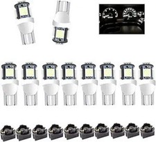 194 Led Bulb T10 168 2825 161 White 5050-5smd Replacement For Car Dome Map Door