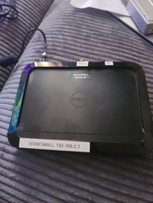 SonicWall SOHO W Firewall Appliance Network Security Device with Power Adapter