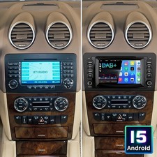 Apple Carplay Android 15 Autoradio Navi Für Mercedes ML/GL Klasse W164 X164 DAB+ Apple Carplay Android 15 Autoradio Navi Für Mercedes ML/GL Klasse W164 X164 DAB+