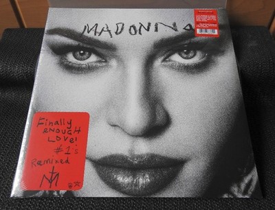 Madonna - Finally Enough Love (Red Translucent) 2 x Vinyl LP Mint