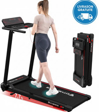 Tapis de Course Pliable 12 km/h Écran LED Support Tablette – Livraison Gratuite