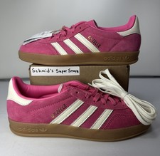 Adidas Originals Gazelle Indoor Women Pink White Gum Suede Women  s Sz 7 JR1356