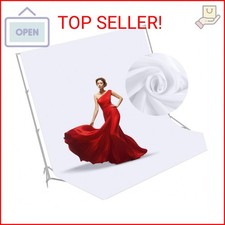 Aimosen 10 X 12 FT Large White Backdrop Background for Photography, Pure White S