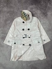 BURBERRY LONDON Light Pink Trench Coat Coated Cotton Kids Girls 18M / 86 cm