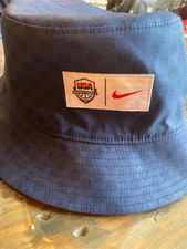 NWT NIKE USA BASKETBALL Boonie Bucket Hat Size: ONE SIZE - REVERSIBLE A19