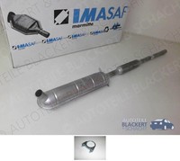 Imasaf ESD Auspuff Endtopf (Mitteltopf) für Lancia Aurelia 2.5 Coupe Links B20