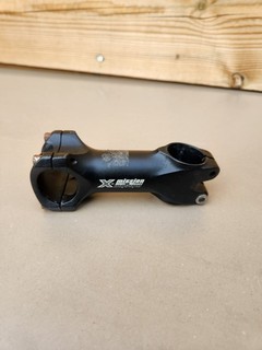 Aluminium Handlebar Stem 31.8mm 1 1/8" 100mm Black X Mission Branded from Merida