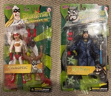 Bluntman & Chronic Big Blast Action Figures Signed Kevin Smith & Jason Mewes