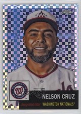 2022 Topps Chrome Platinum Anniversary X-Fractor Nelson Cruz #436 0y59