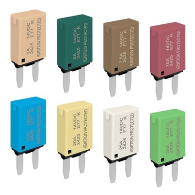 ATM Auto Assortment Kit Resettable Fuse 5A 6A 7.5A 10A 15A 20A 25A 30A Low Pr...