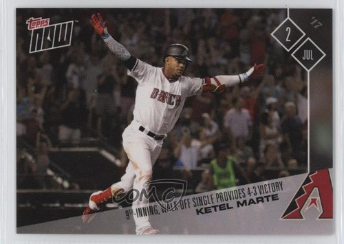 2017 Topps Now 318 Ketel Marte