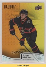 2021-22 Upper Deck Allure Rainbow Orange Yellow Josh Norris #R-64 READ 12g7