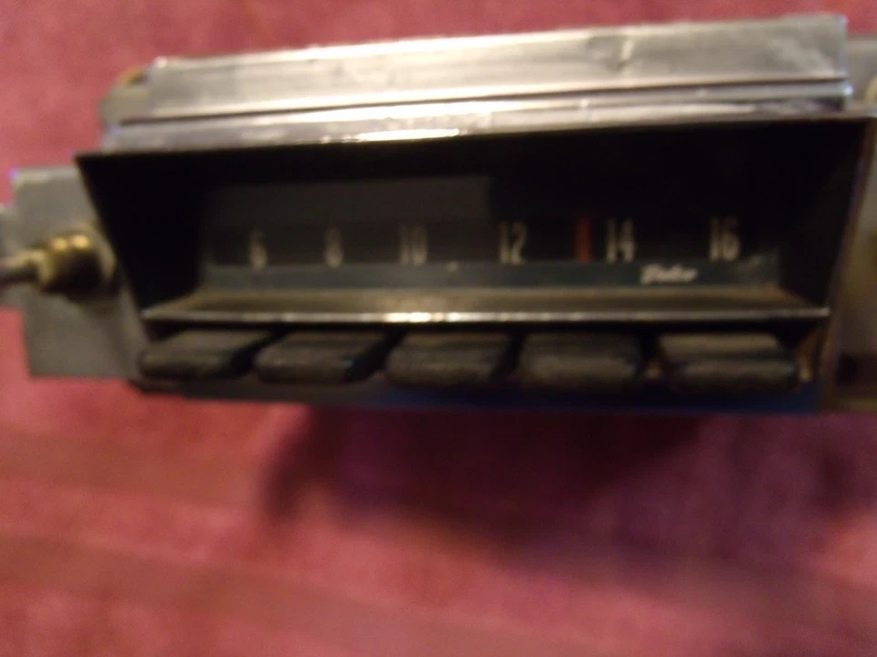1967 1968 Chevrolet Camaro Pontiac Firebird AM RÁDIO ORIGINAL DELCO 7298249 - Imagem 2 de 4