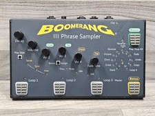 Boomerang III 3 Phrase Sampler Looper Pedal Guitar Effects Unit A1D028606
