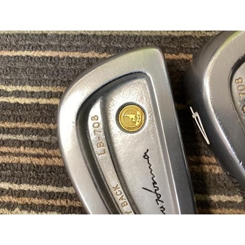 Honma LB-708 24K GP Iron Set Left 9pcs 3-11 Graphite Titanium Carbon Flex R - Picture 2 of 6
