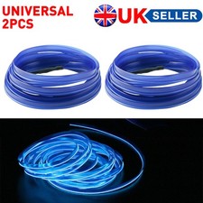 5M LED Car Interior Decor Wire Strip Light Lamp Glow Neon Atmosphere Accessories