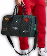 Nike Jordan Monogram Champion Luxury 25L Duffle Bag MM9157-023 Size Medium NEW