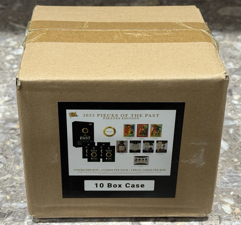 PIECES OF THE PAST - PIRATES EDITION - FACTORY SEALED TEN BOX CASE