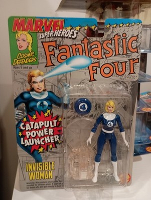 New 1994 ToyBiz Marvel Super Heroes Fantastic Four Invisible Woman Action Figure
