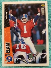 1996 COLLECTOR'S CHOICE JASON ELAM #146 DENVER BRONCOS