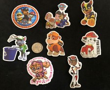 Scrapbook/ Water Bottle Lot of 8 Paw Patrol Stickers