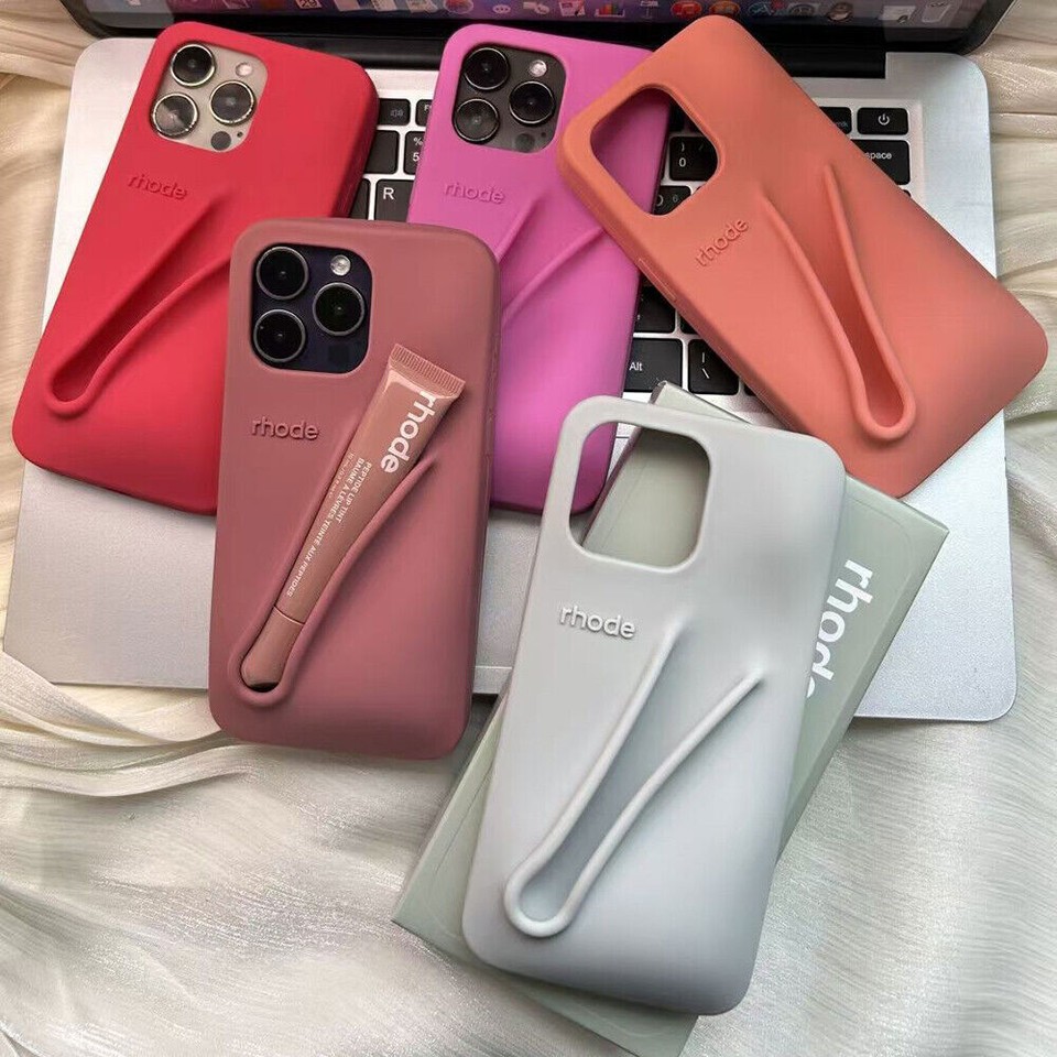 RHODE Fall Lip Case Lip Tint for iPhone 12 13 14 15 16pro max Tinted