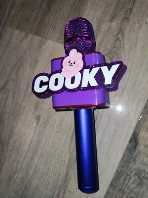 BT21 Microphone Cooky purple mic Official merch BTS Used